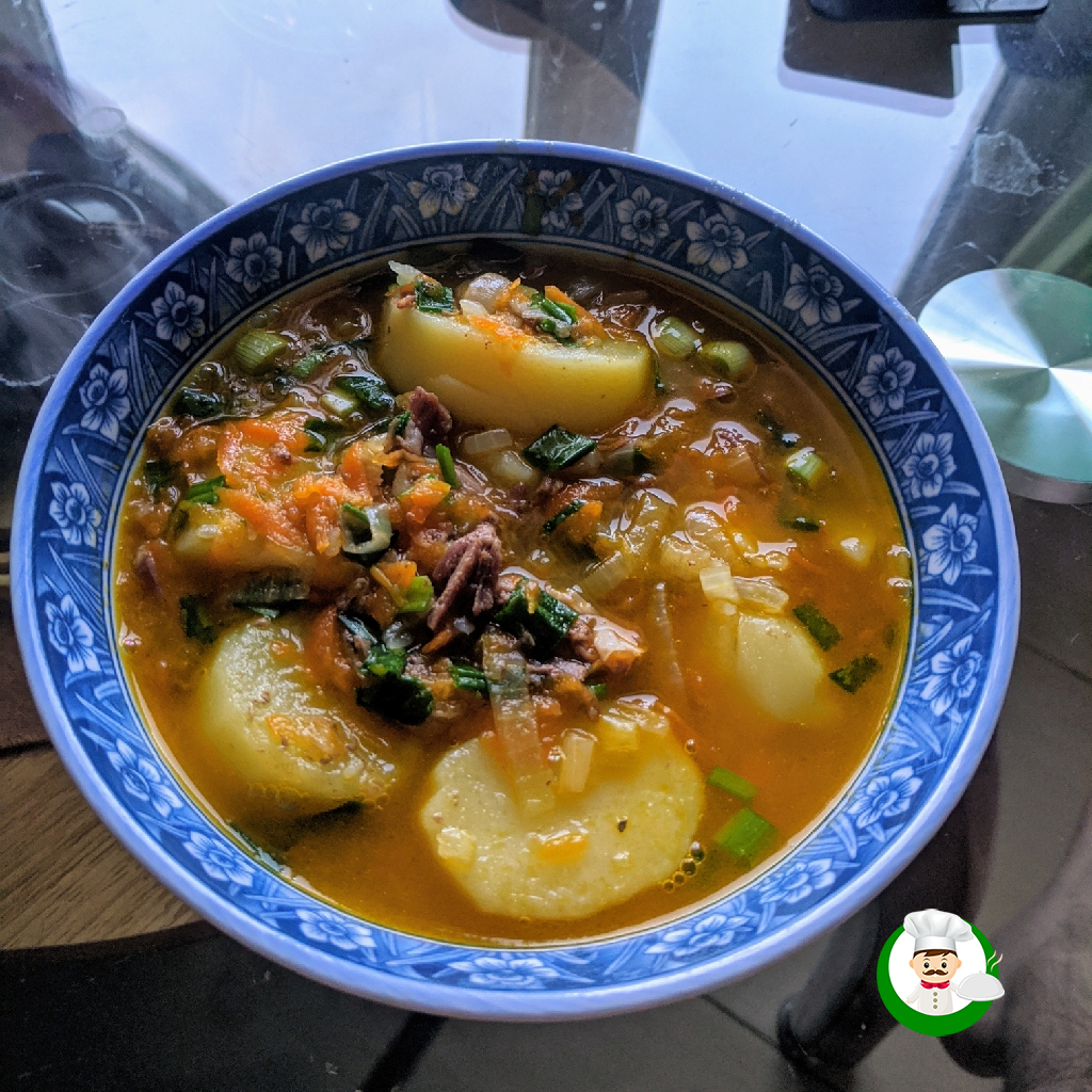 Картошка с тушёнкой