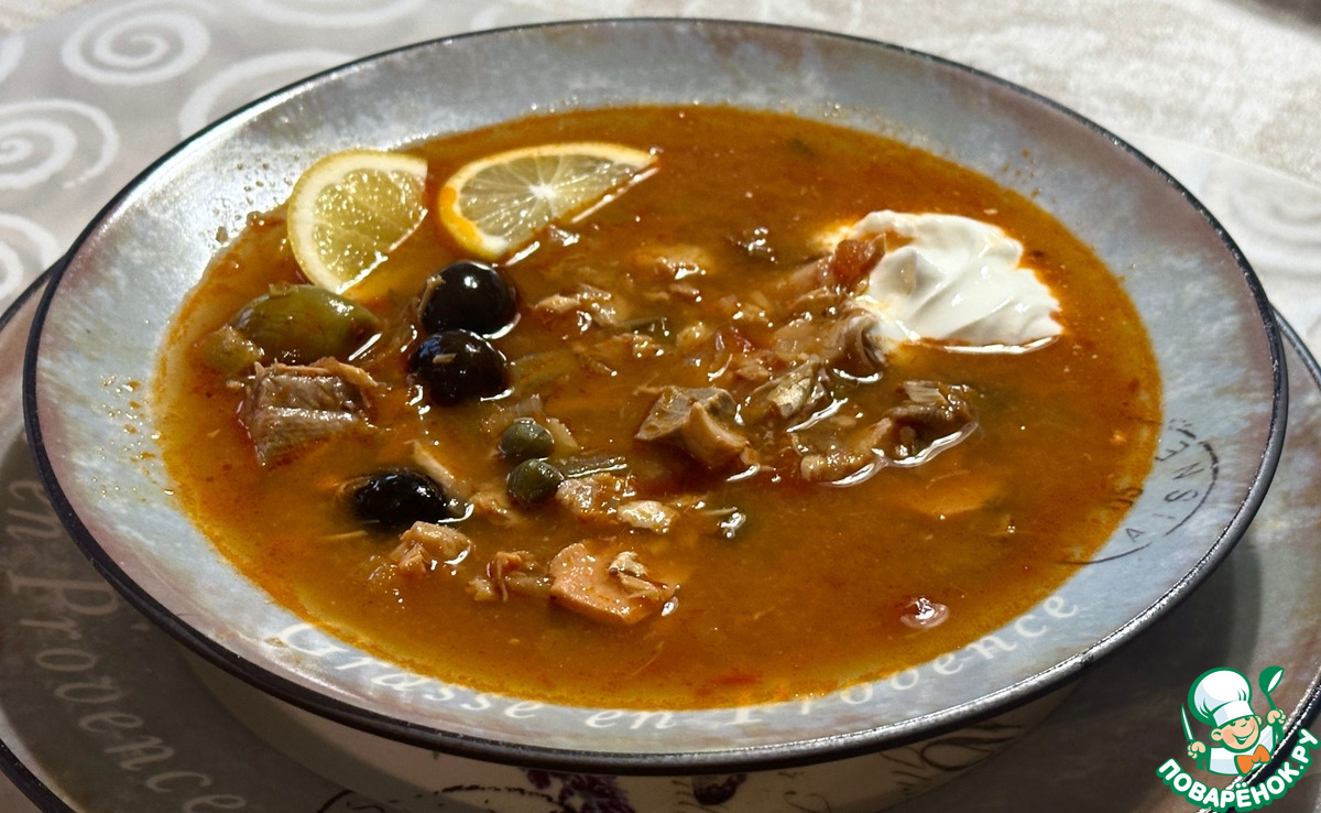 Солянка рыбная сборная