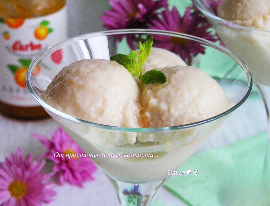 Кокосовое мороженое из фасоли