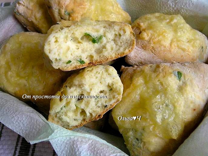 Сырный содовый хлеб