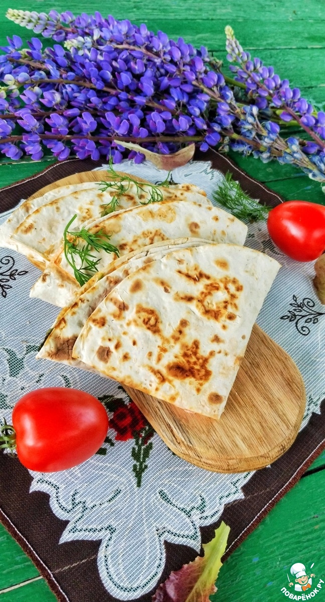 Кулёк из лаваша 