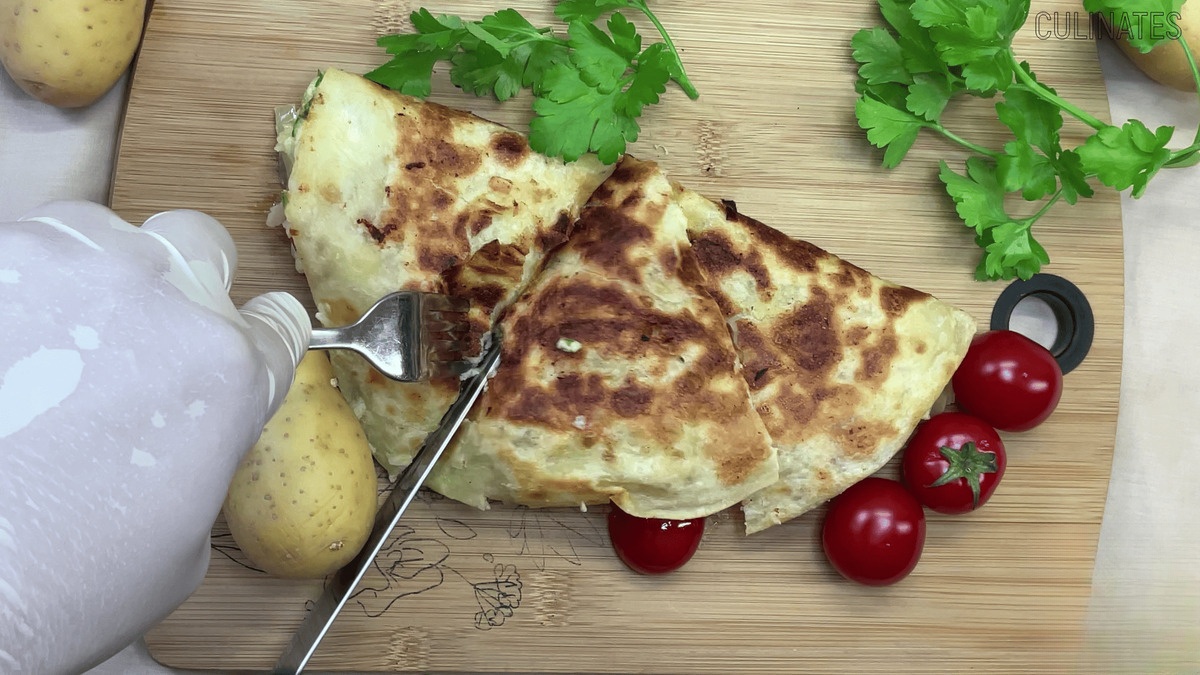 Рецепт картофельного пюре с лавашом