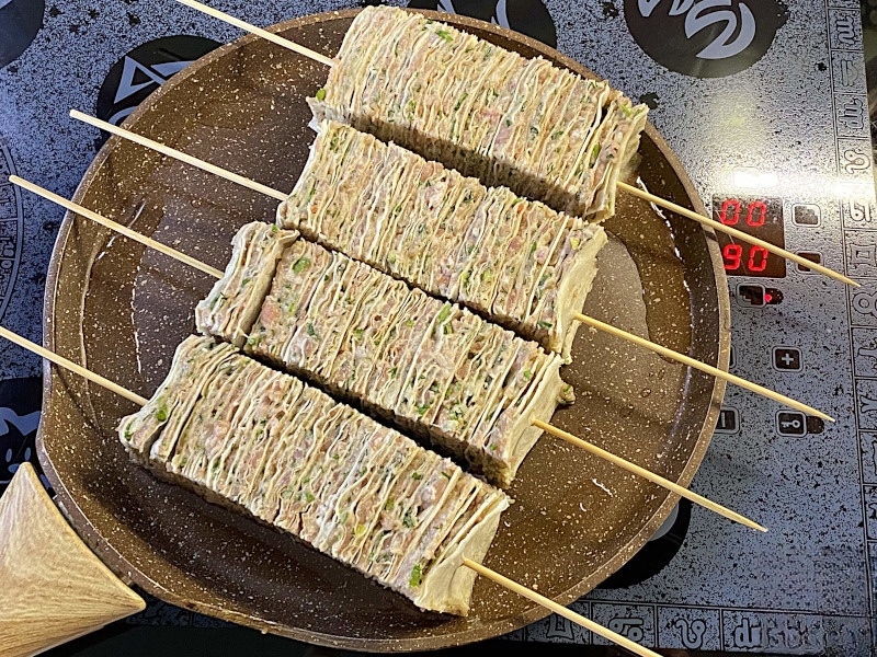 Шашлык из лаваша